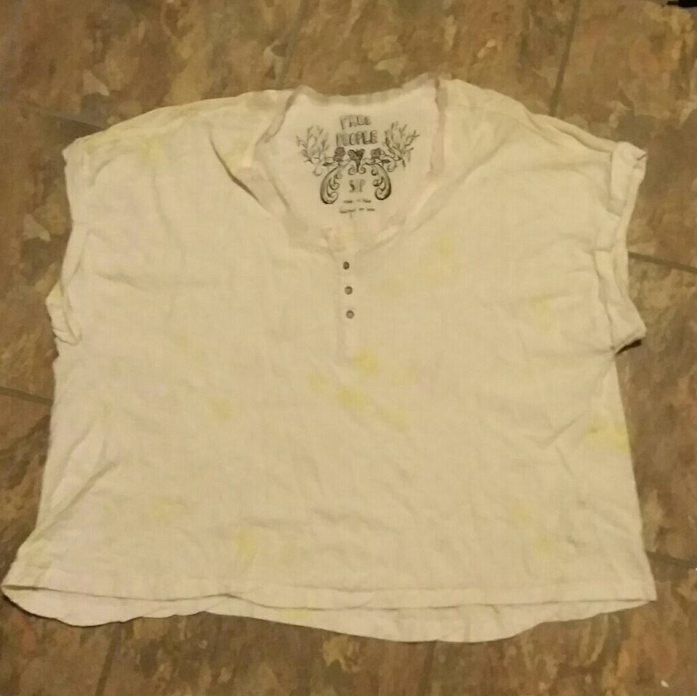 Free People Tye Dye Tee